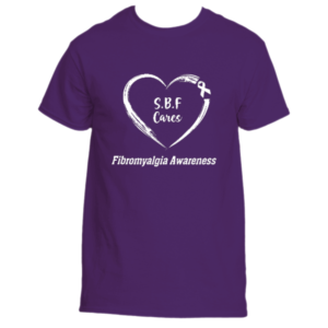 SBF Cares - Fibromyalgia Purple Tee