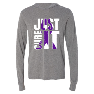 Just Cure It Hooded Long Sleeve T-Shirt