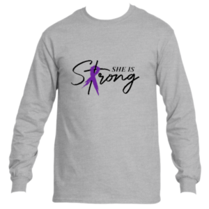 She is Strong Long Sleeve T-Shirt