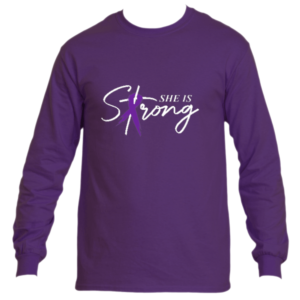 She is Strong Long Sleeve T-Shirt