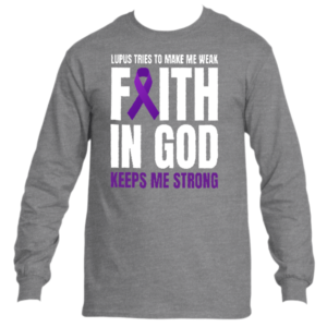 Lupus...Faith in God Long Sleeve T-Shirt