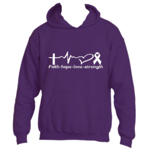 Faith, Hope, Love & Strength Hoodie