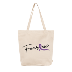 Simply Fearless Organic Canvas Market Tote