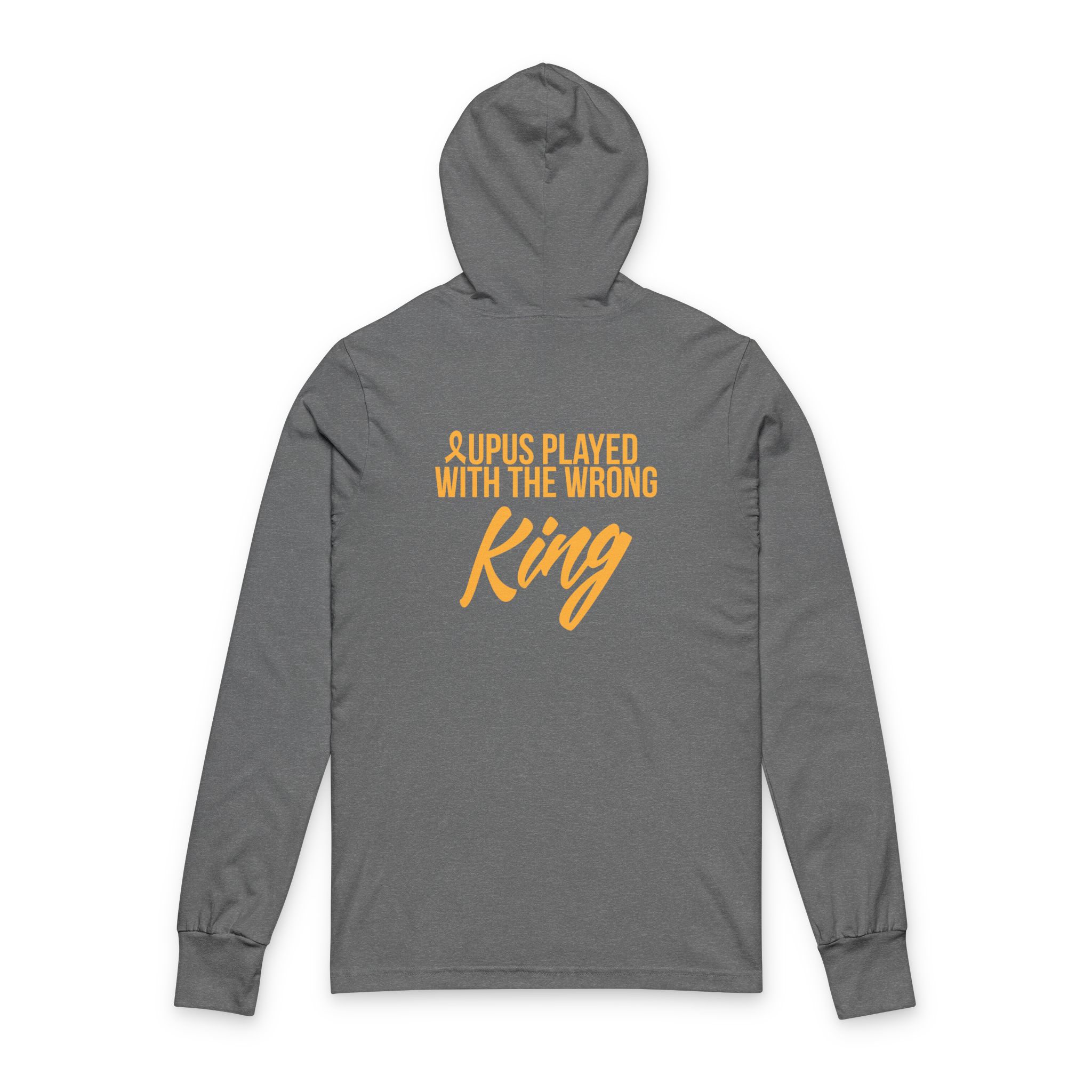 Lupus Played the Wrong King Hooded Long Sleeve Tee - Image 4