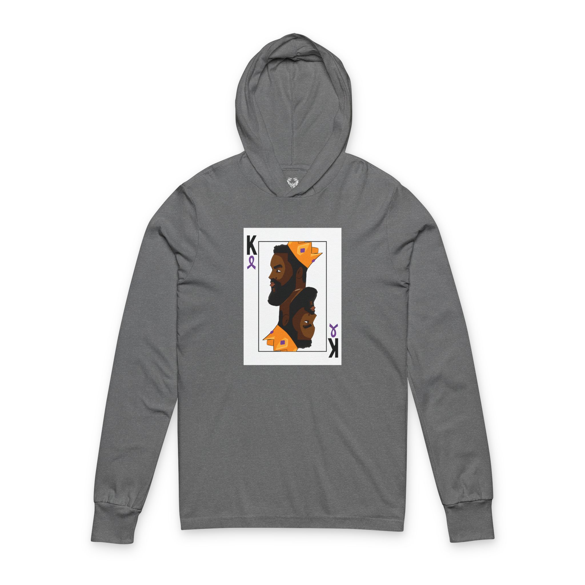 Lupus Played the Wrong King Hooded Long Sleeve Tee - Image 3