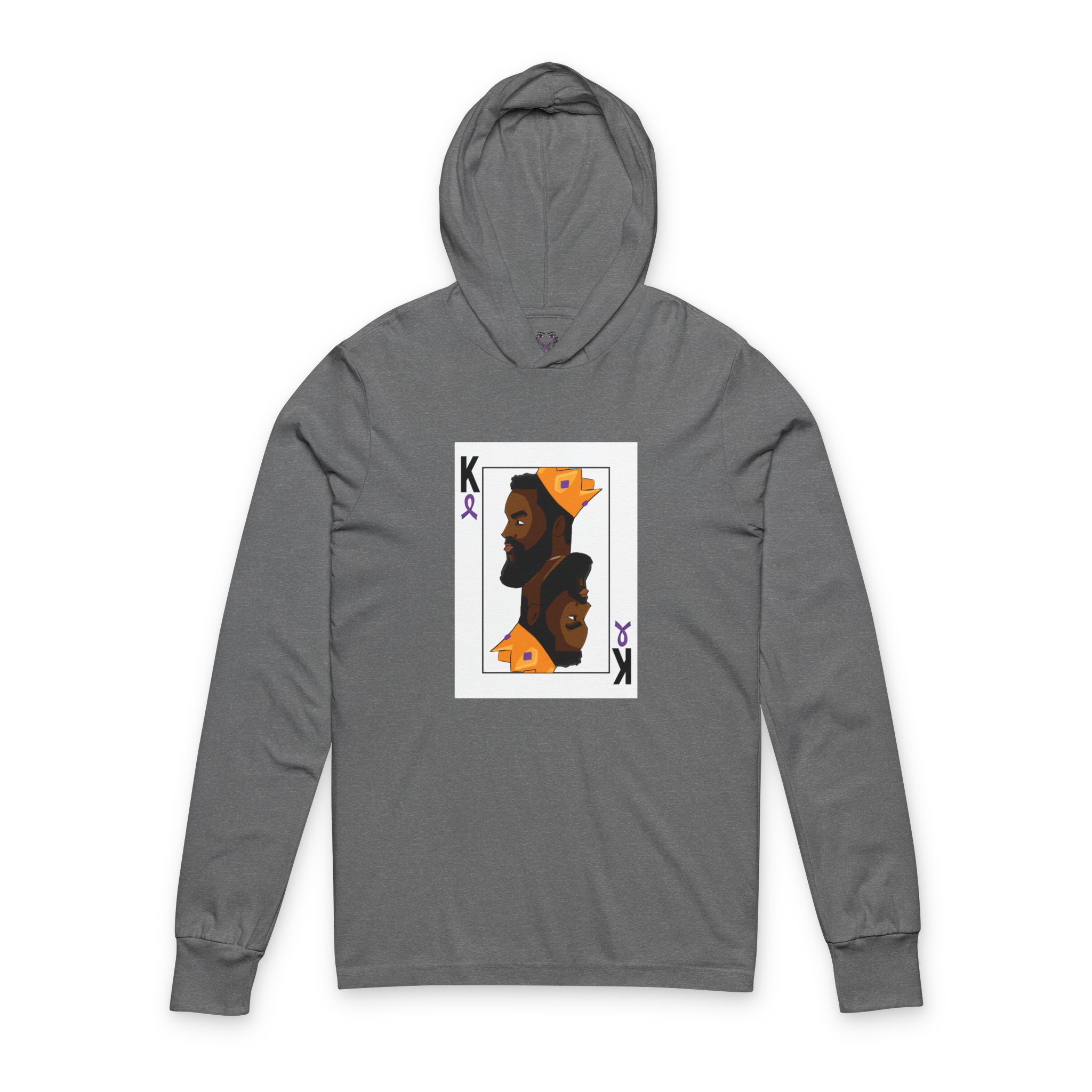 Lupus Played the Wrong King Hooded Long Sleeve Tee - Image 5