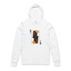 Lupus Played the Wrong King Hooded Long Sleeve Tee