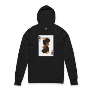 Lupus Played the Wrong Queen Hooded Long Sleeve Tee