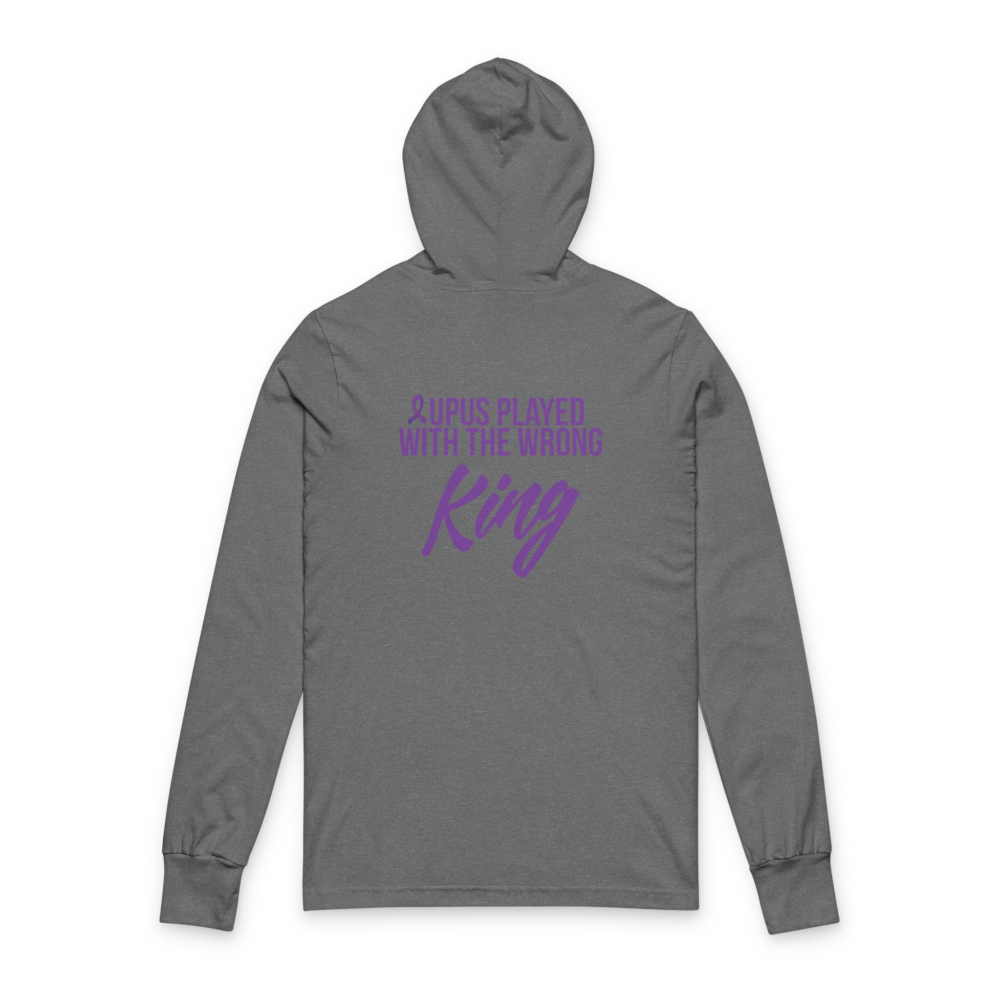 Lupus Played the Wrong King Hooded Long Sleeve Tee - Image 6