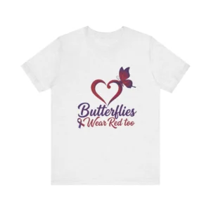 Butterflies Wear Red