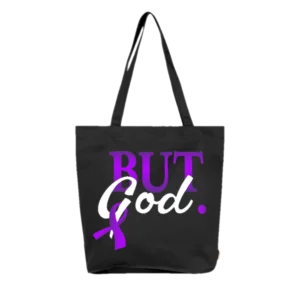 But God Organic Canvas Market Tote