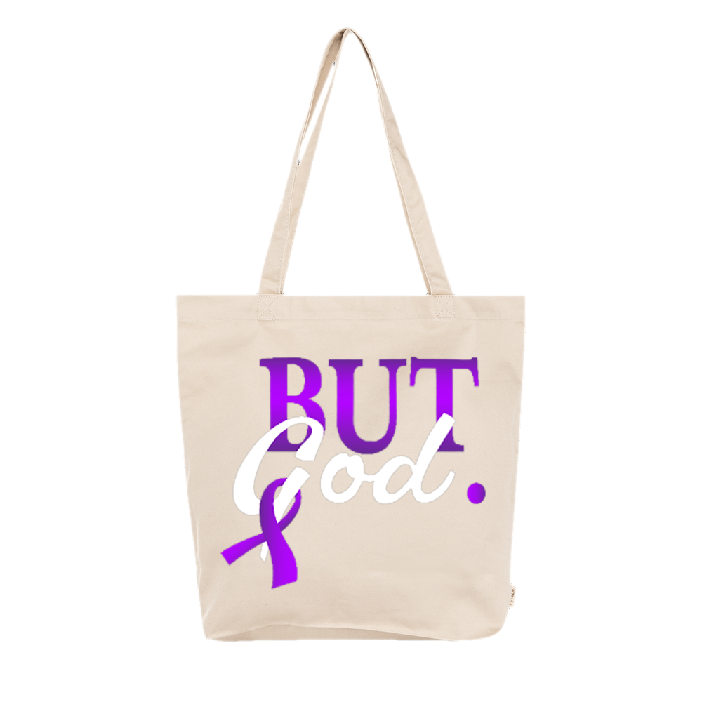 But God Organic Canvas Market Tote