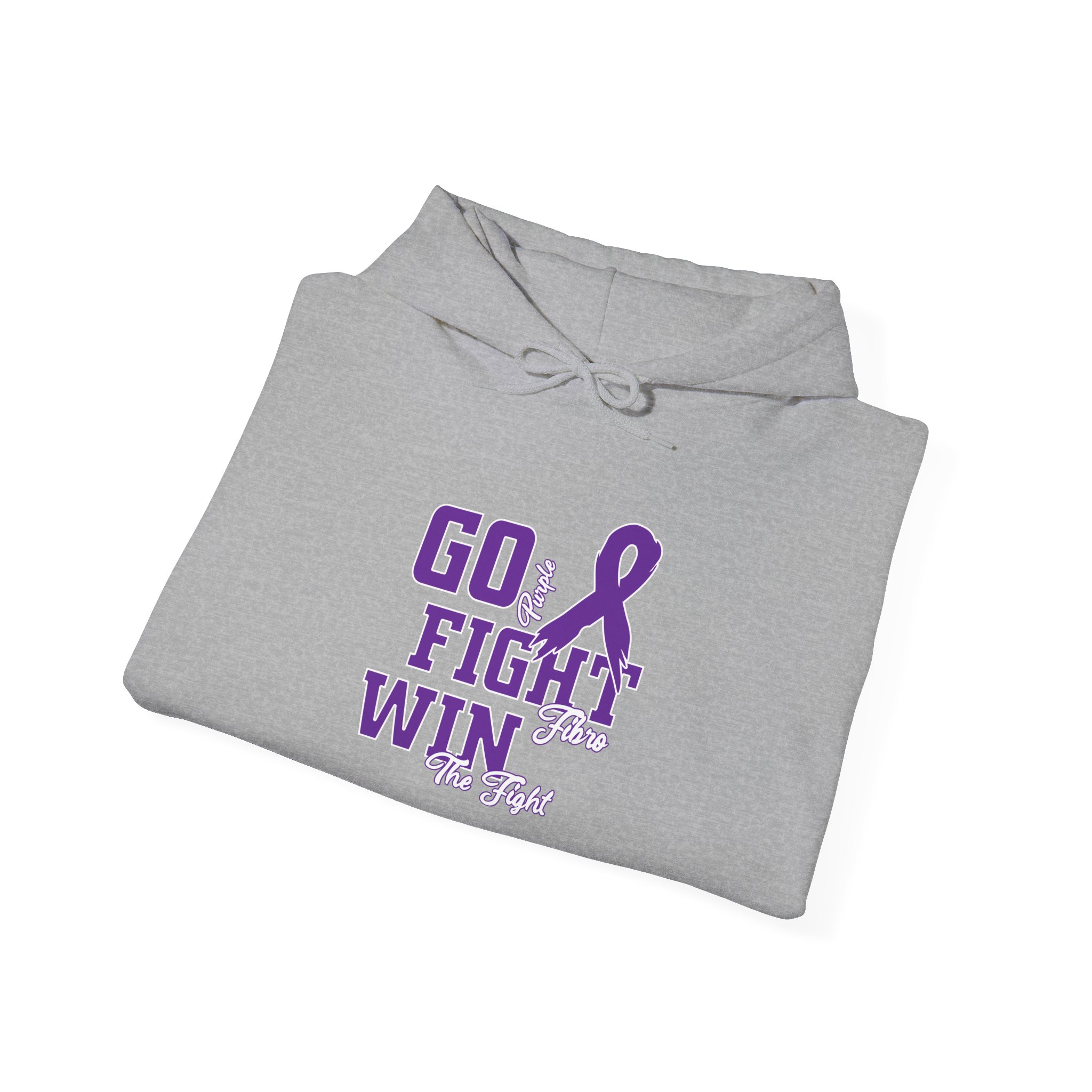 Go Fight Win Fibro Hoodie - Image 8