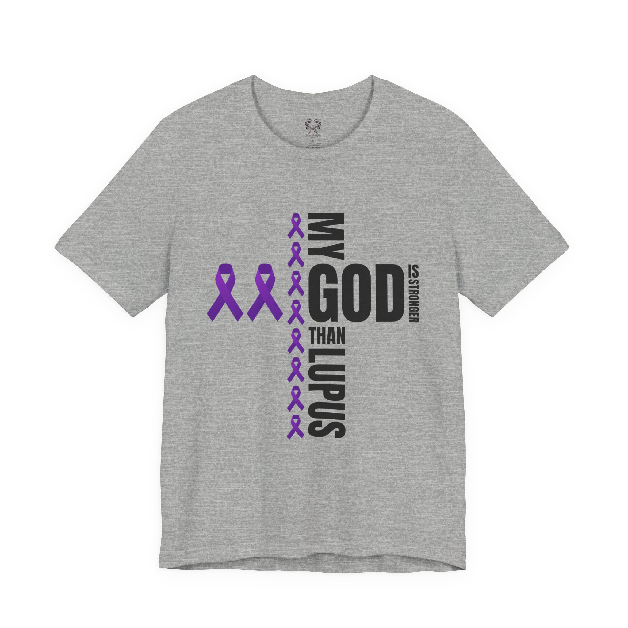 My God Is Stronger Than Lupus Tee - Image 9