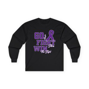 Go Fight Win Fibro Long Sleeve Tee