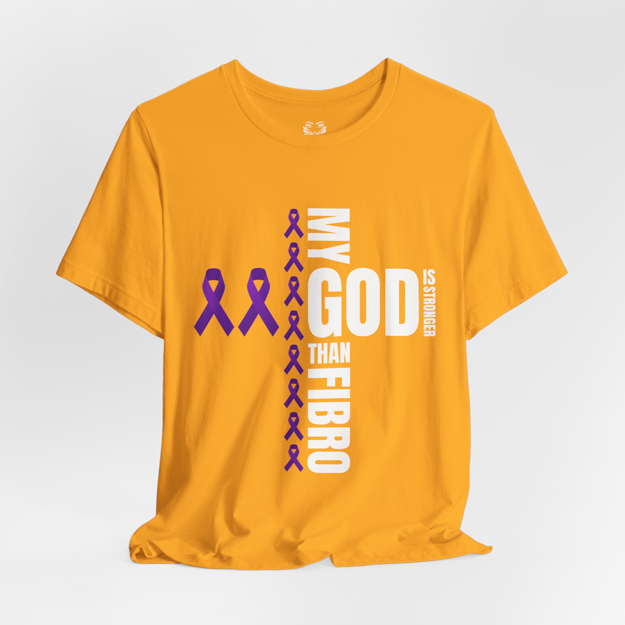 My God Is Stronger Than Fibro Tee - Image 8