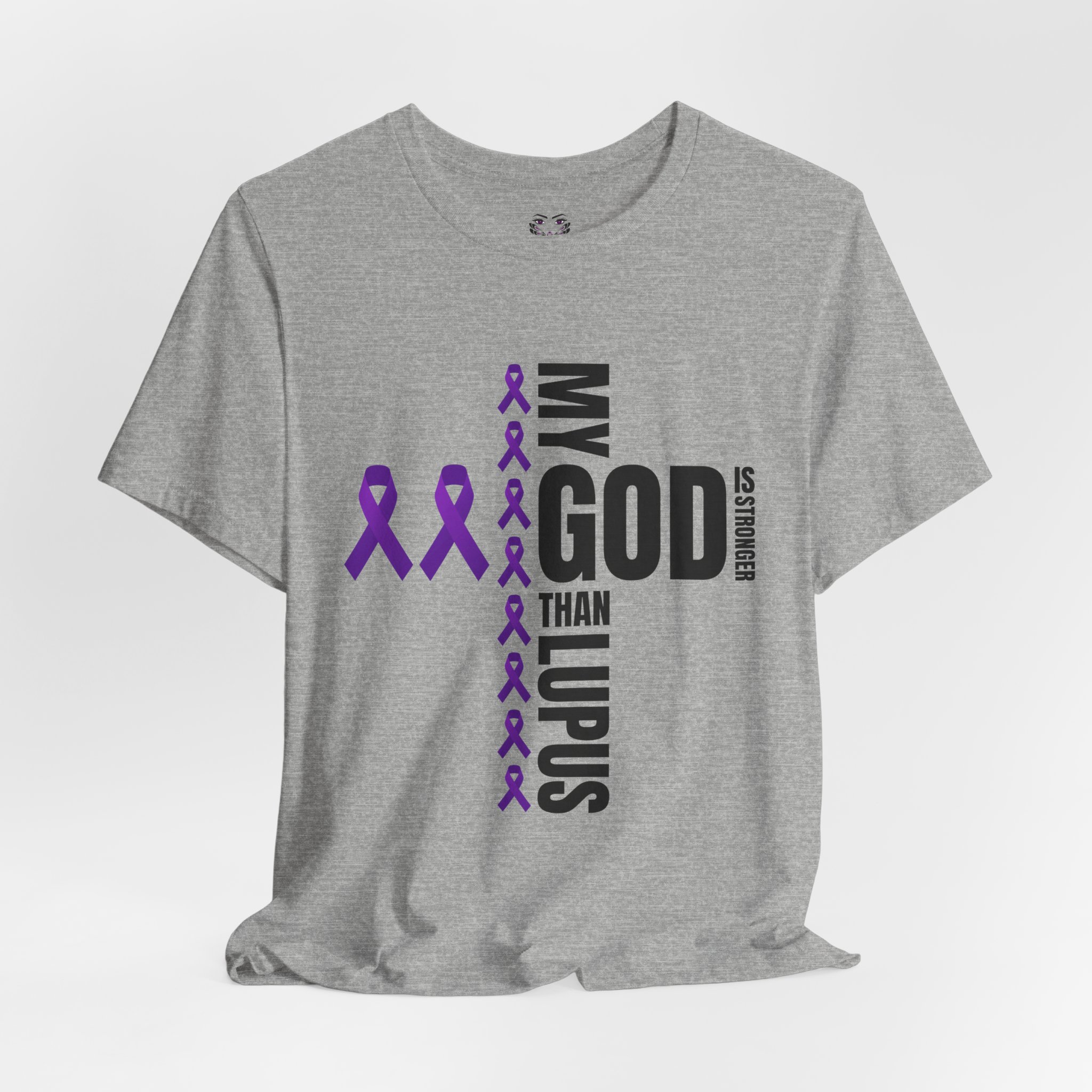 My God Is Stronger Than Lupus Tee - Image 12