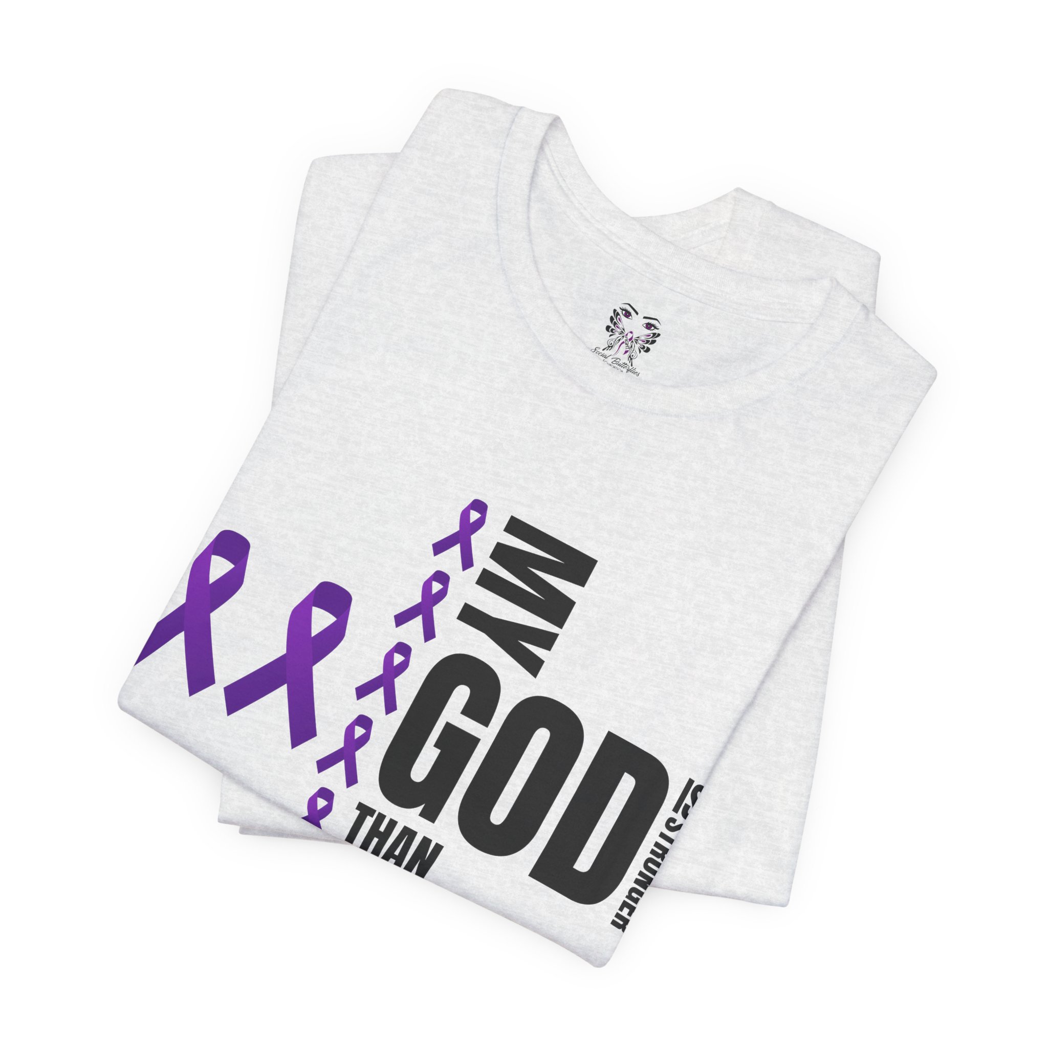 My God Is Stronger Than Lupus Tee - Image 7