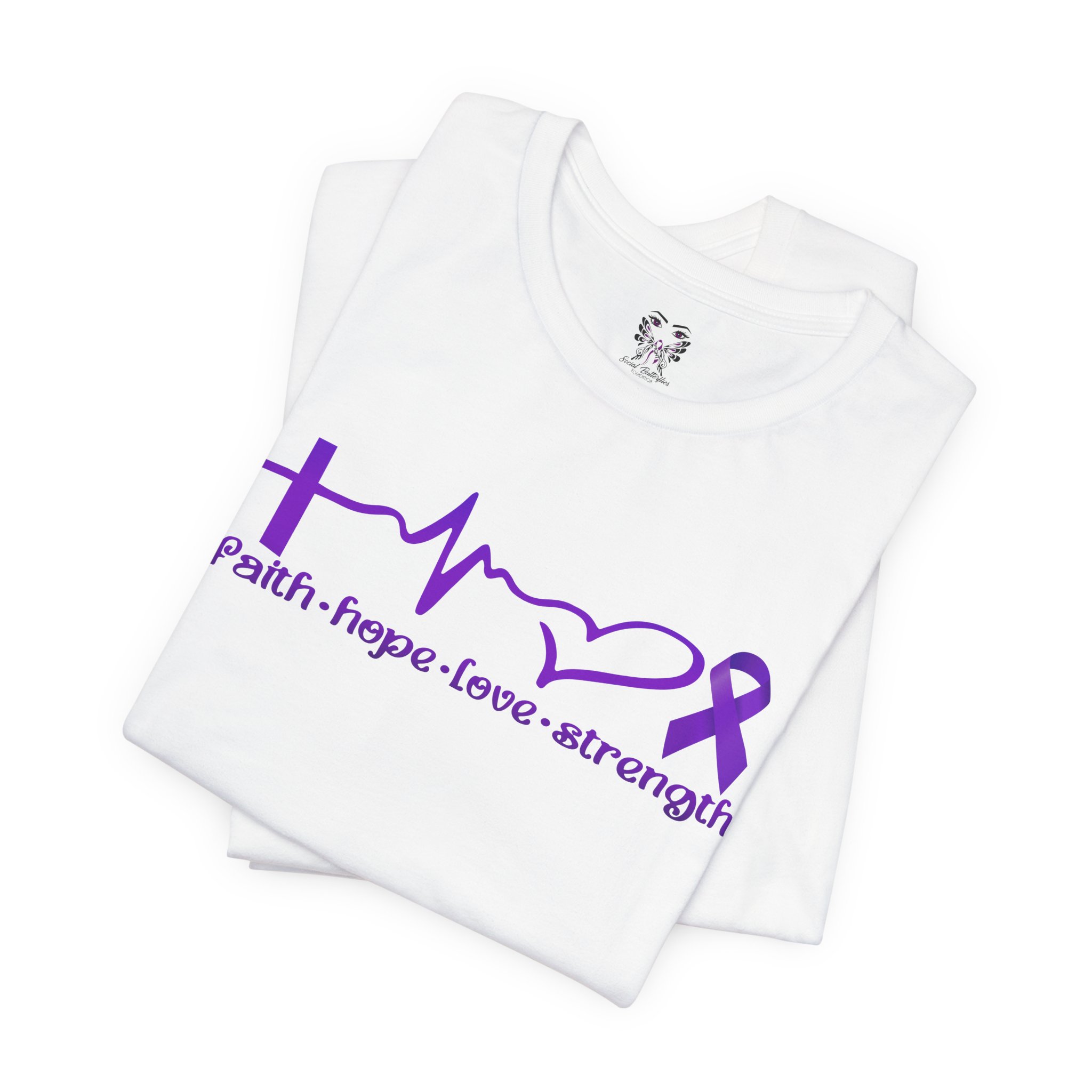 Faith • Hope • Love • Strength Tee - Image 3