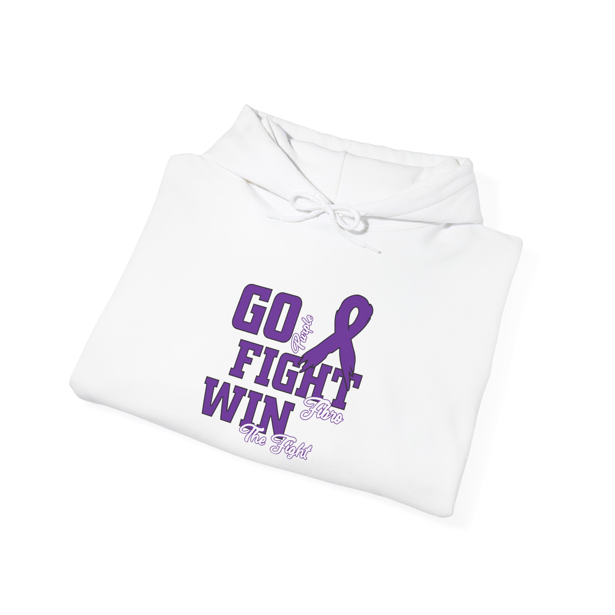 Go Fight Win Fibro Hoodie - Image 4