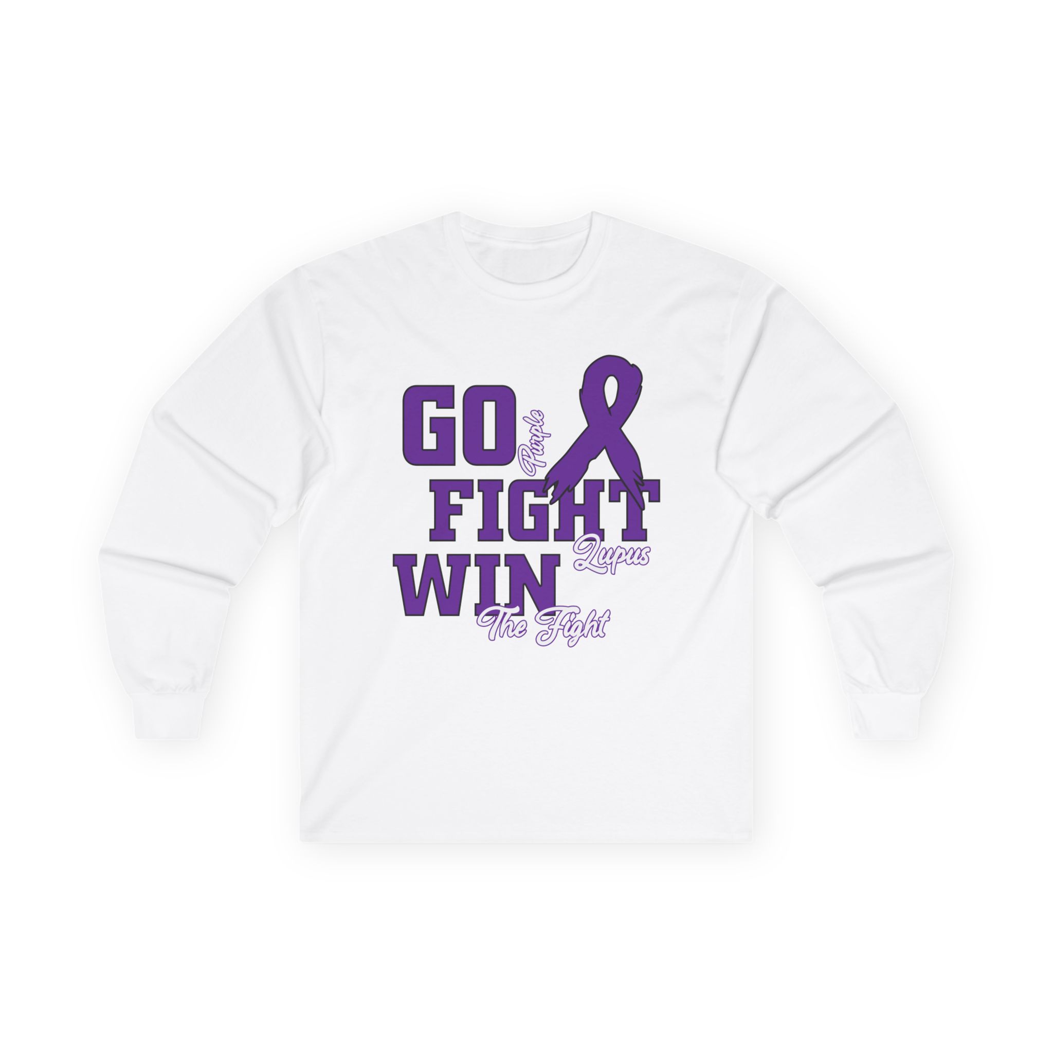 Go Fight Win Lupus Long Sleeve Tee