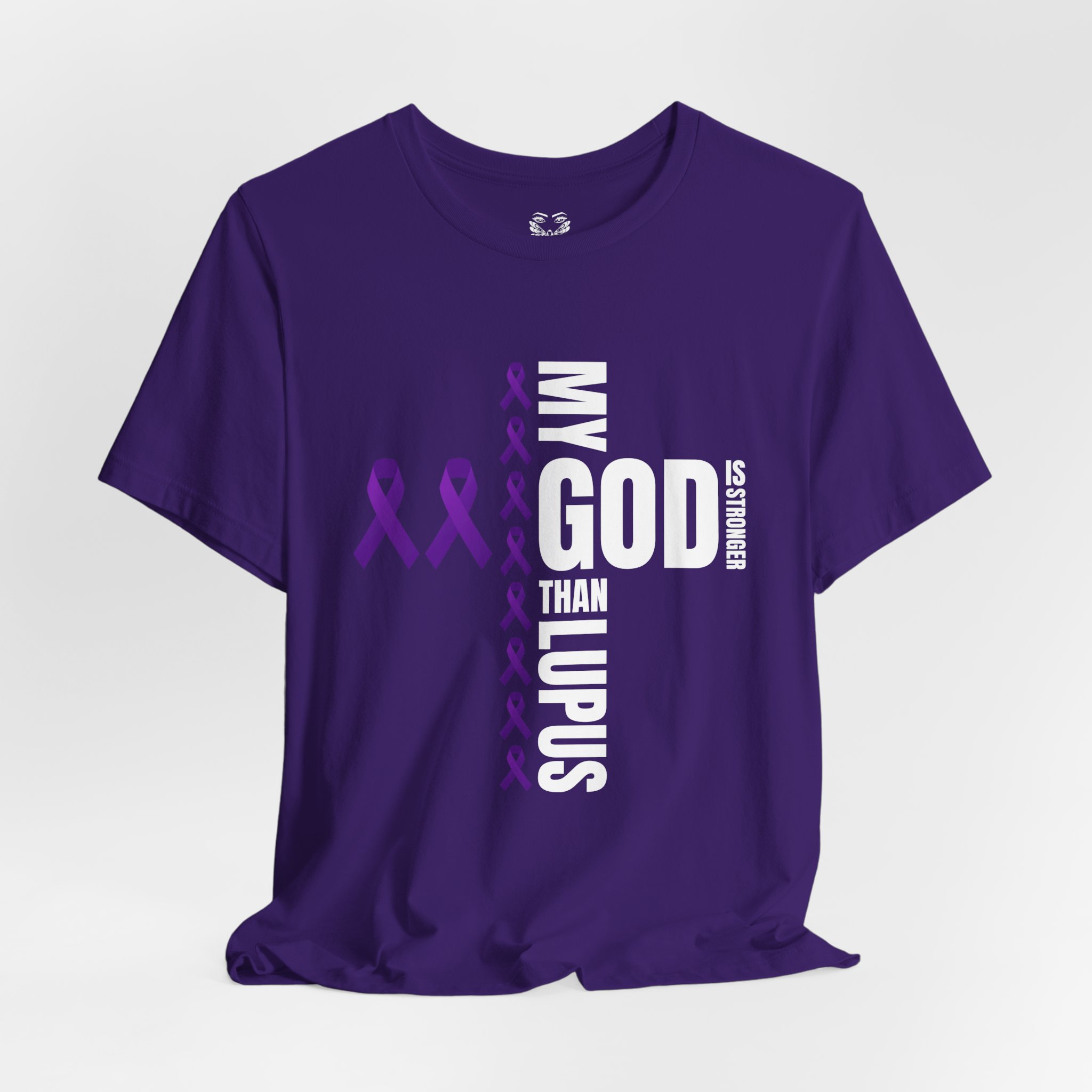My God Is Stronger Than Lupus Tee - Image 12