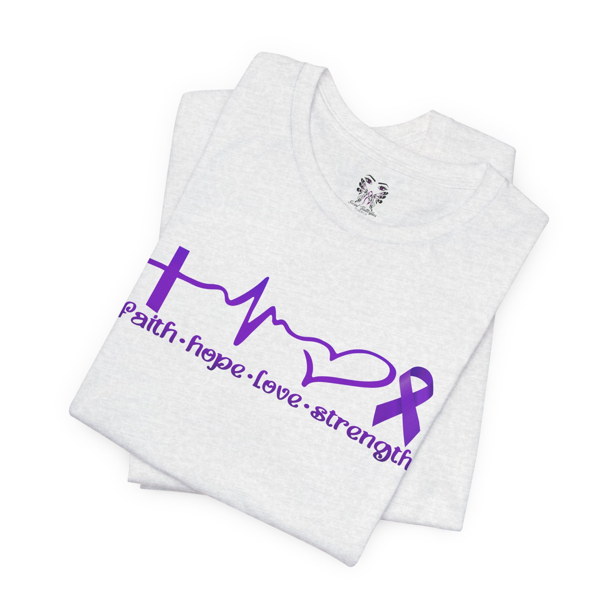 Faith • Hope • Love • Strength Tee - Image 7