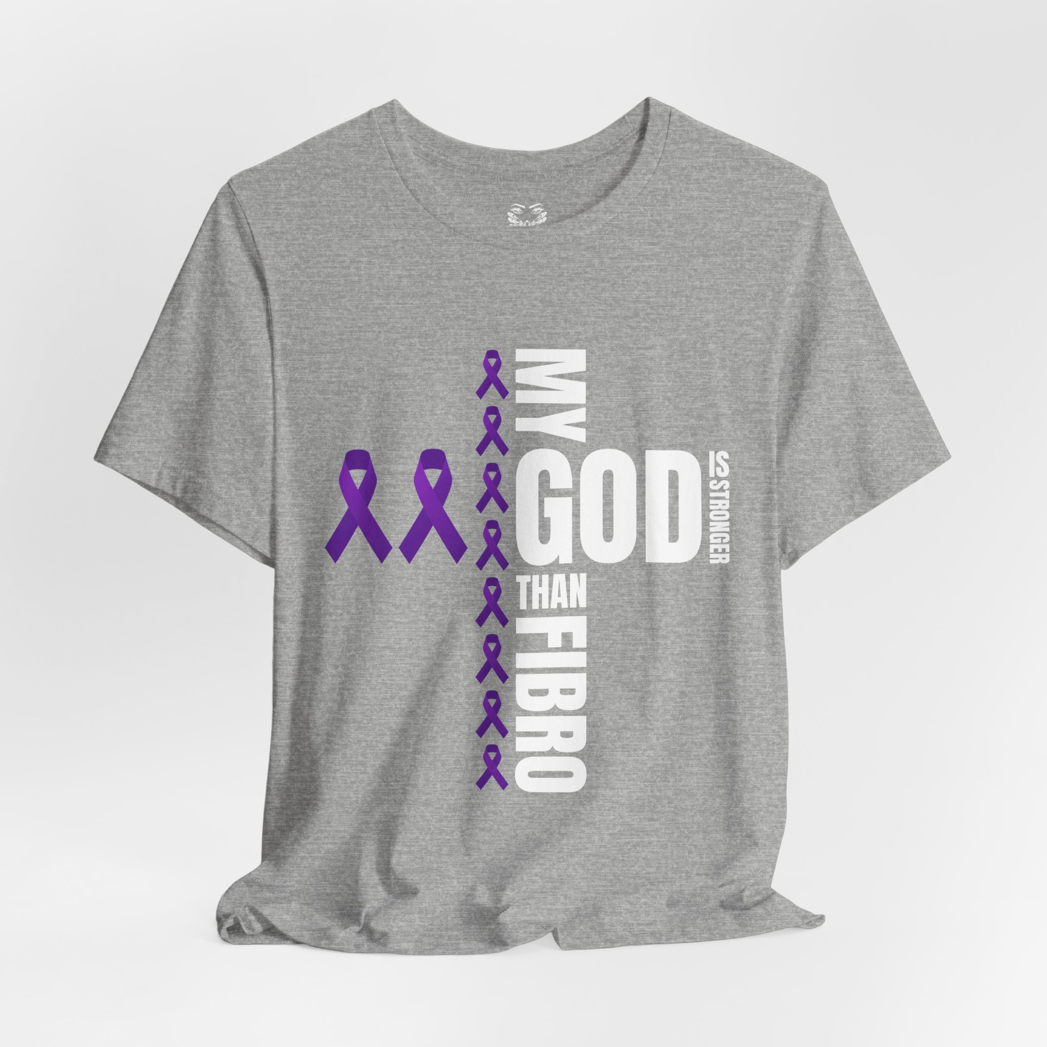 My God Is Stronger Than Fibro Tee - Image 12