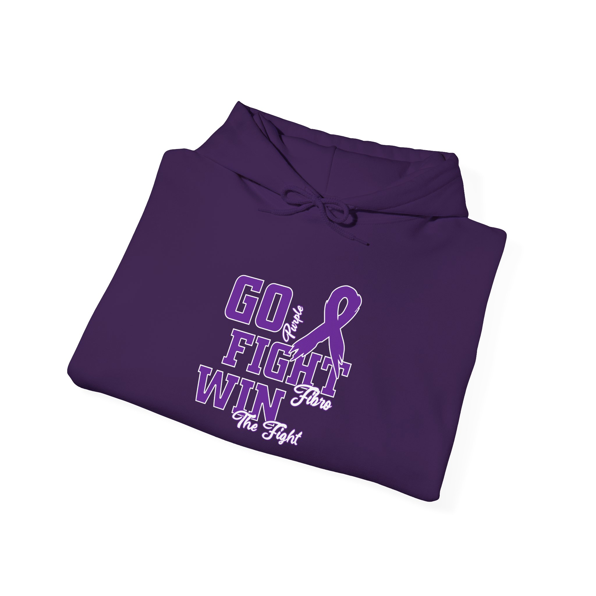 Go Fight Win Fibro Hoodie - Image 20