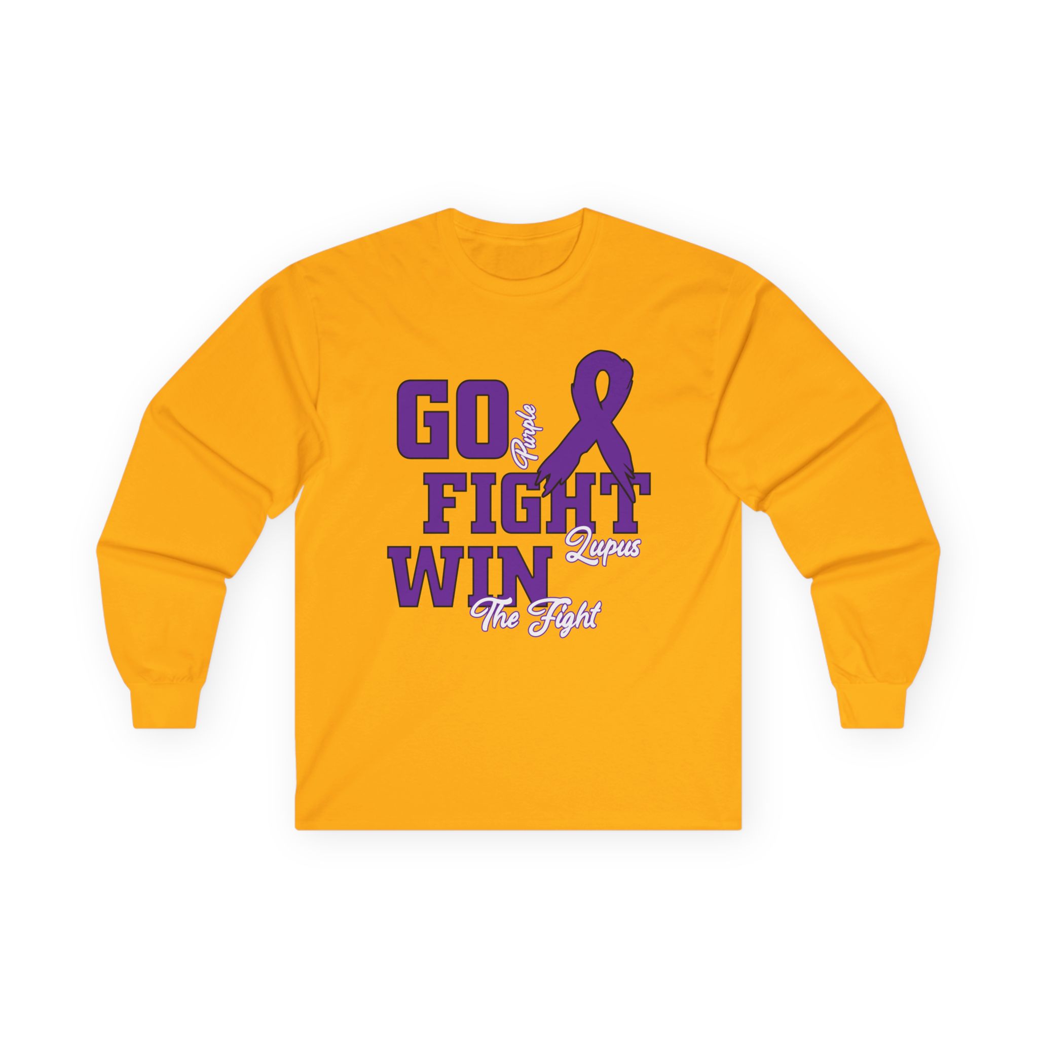 Go Fight Win Lupus Long Sleeve Tee - Image 10