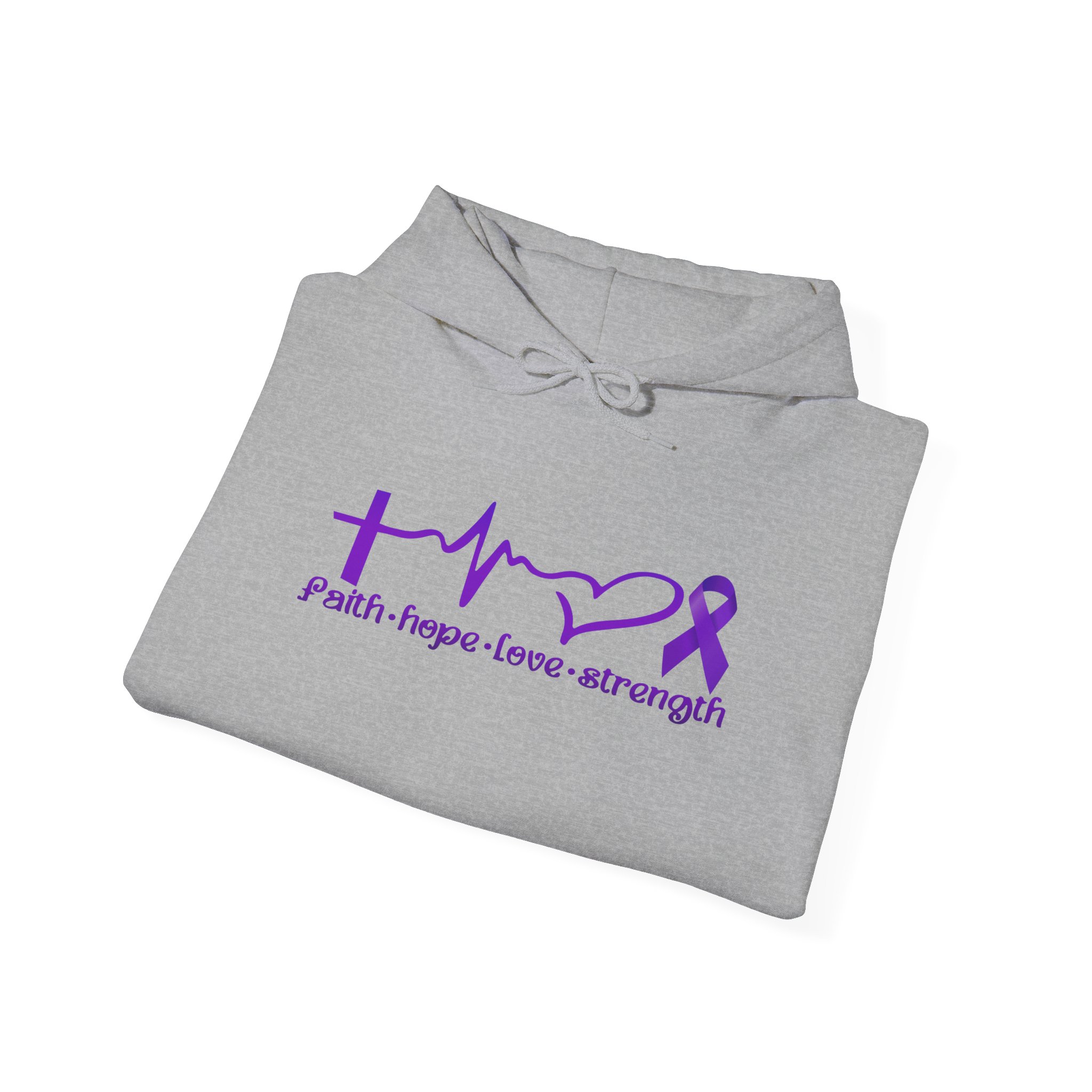 Faith • Hope • Love • Strength Hoodie - Image 16