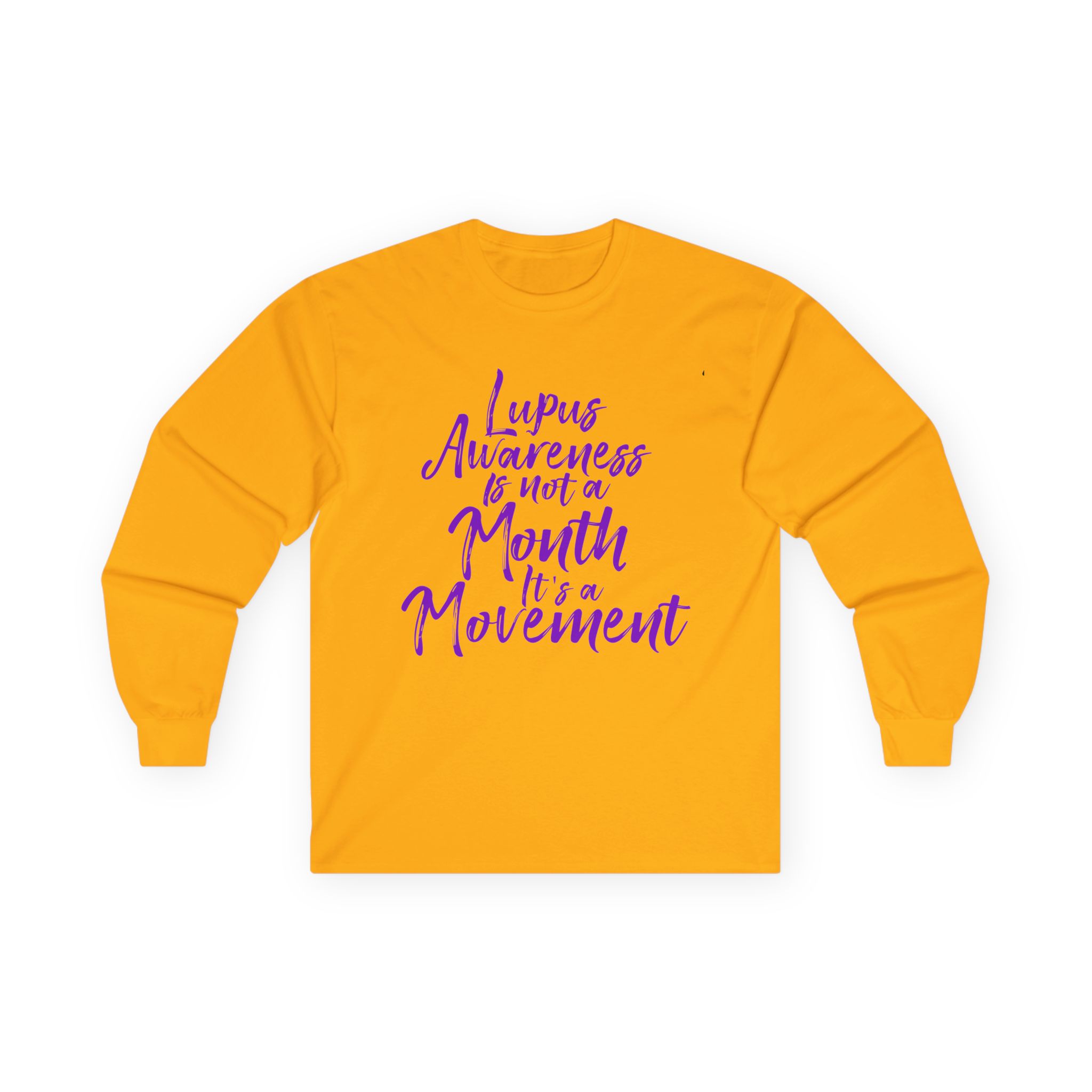 Lupus Awareness Is Not a Month It’s a Movement Long Sleeve Tee - Image 13