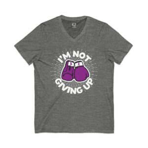 I’m Not Giving Up V-Neck Tee