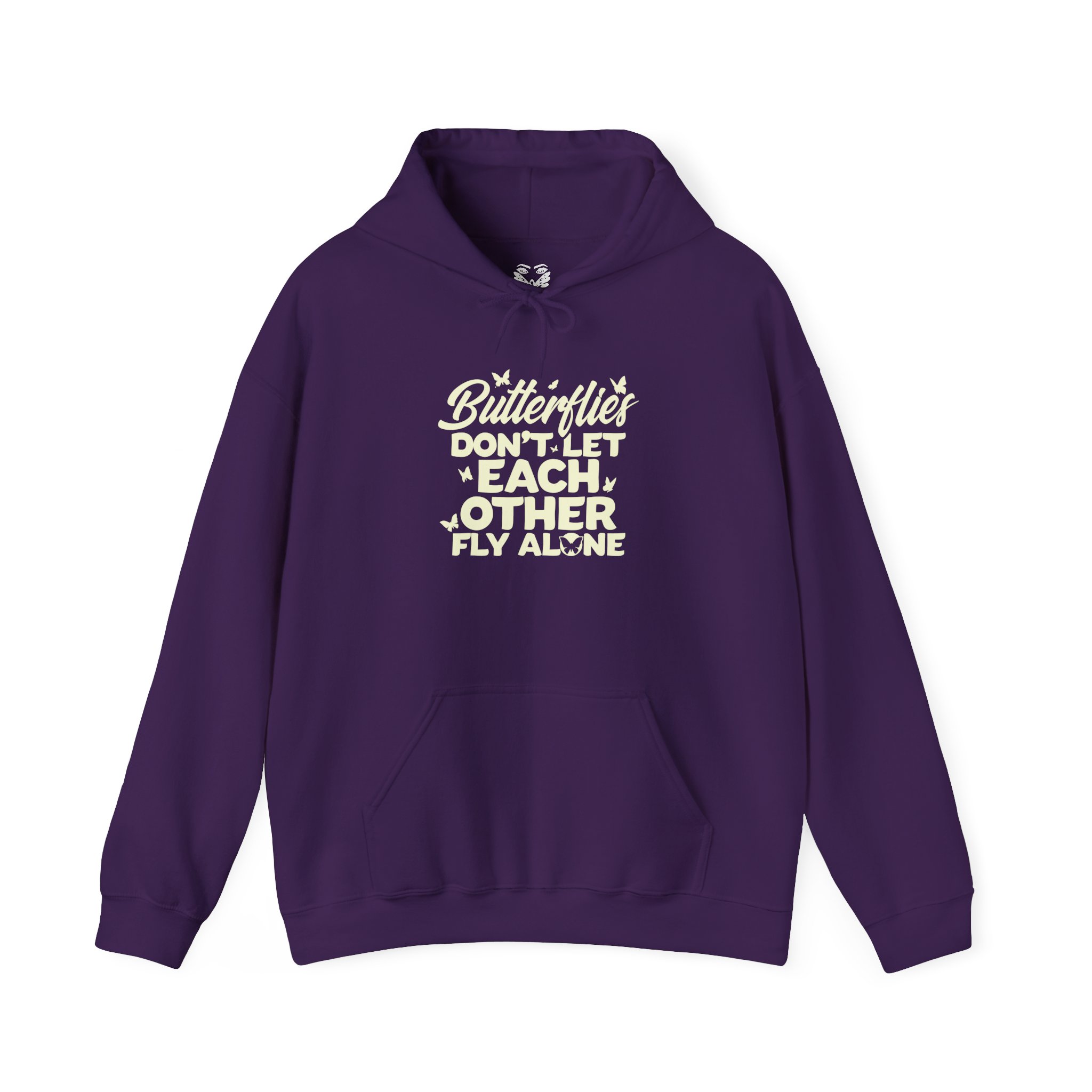 Butterflies Don’t Let Each Other Fly Alone Hoodie
