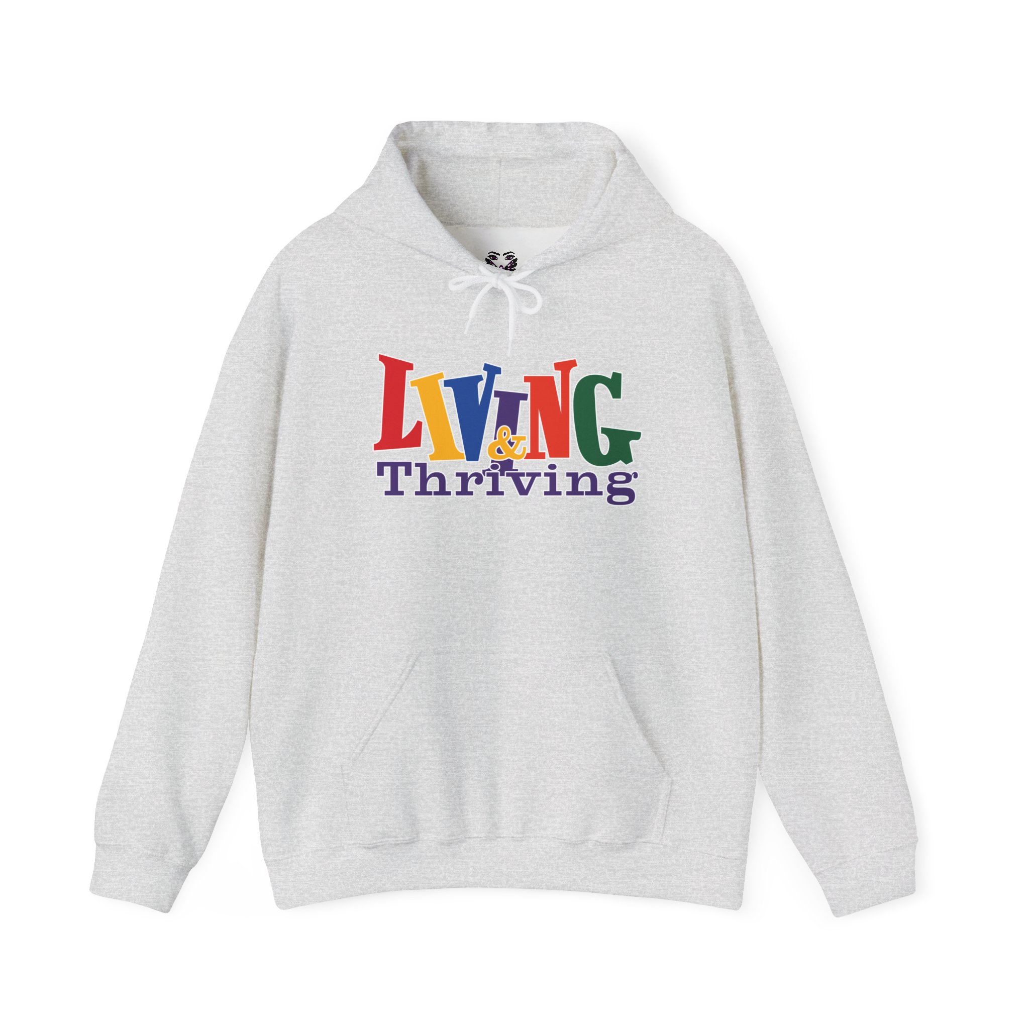 Living & Thriving Hoodie - Image 5