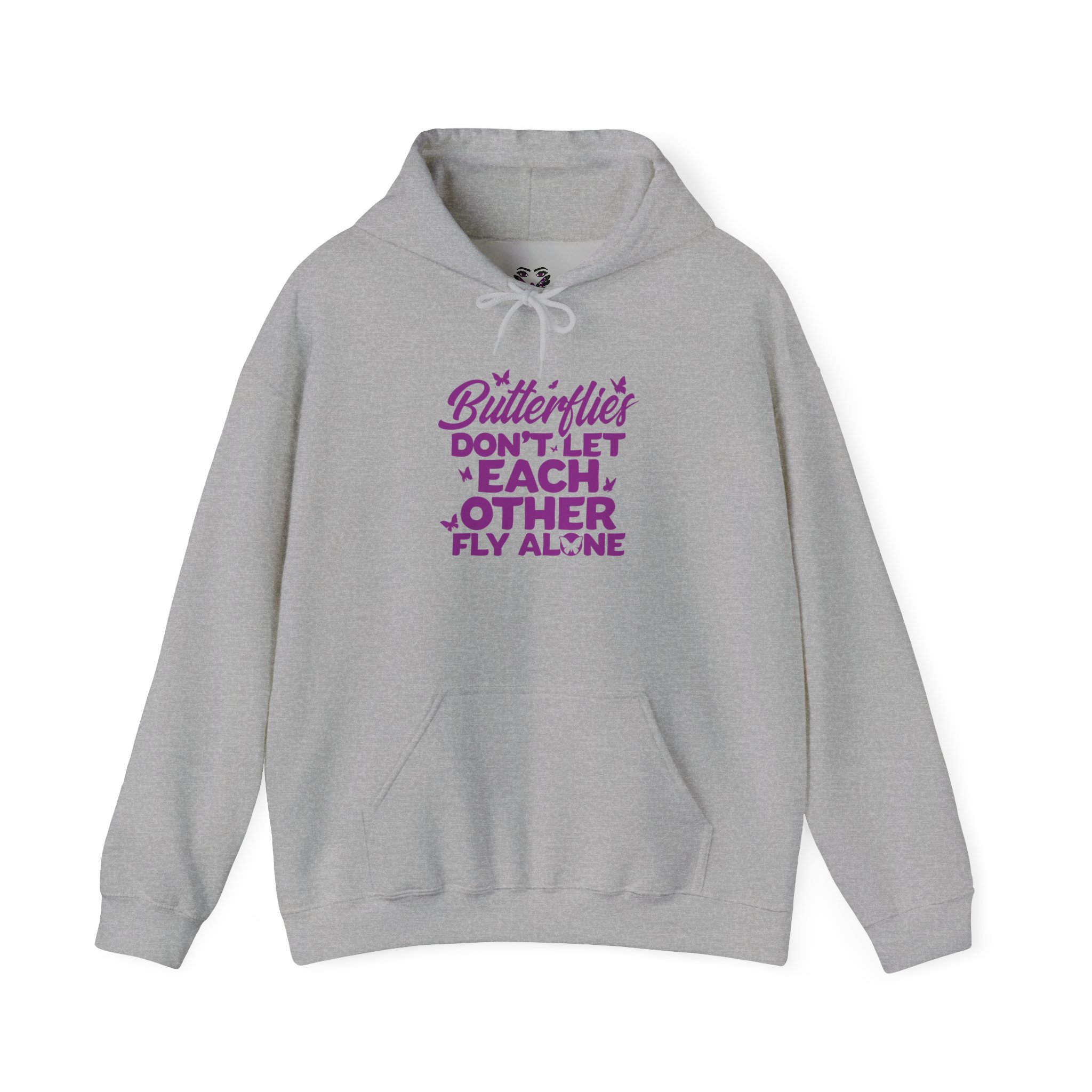 Butterflies Don’t Let Each Other Fly Alone Hoodie - Image 17
