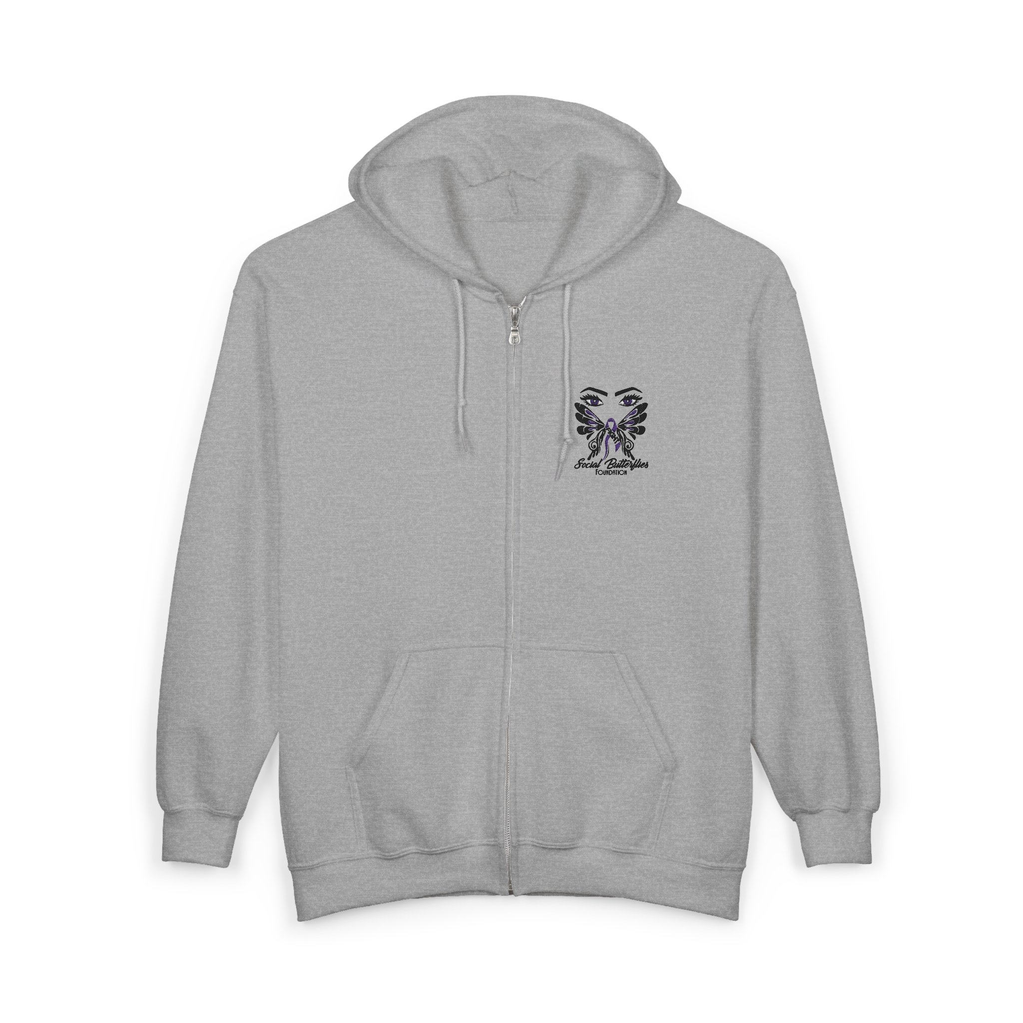 SBF Signature Unisex Full-Zip Hoodie - Image 11