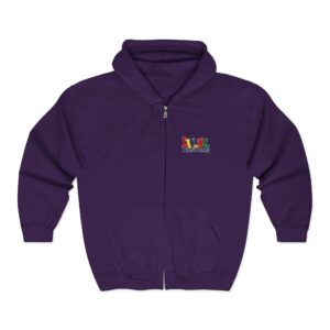 Living & Thriving Unisex Full-Zip Hoodie