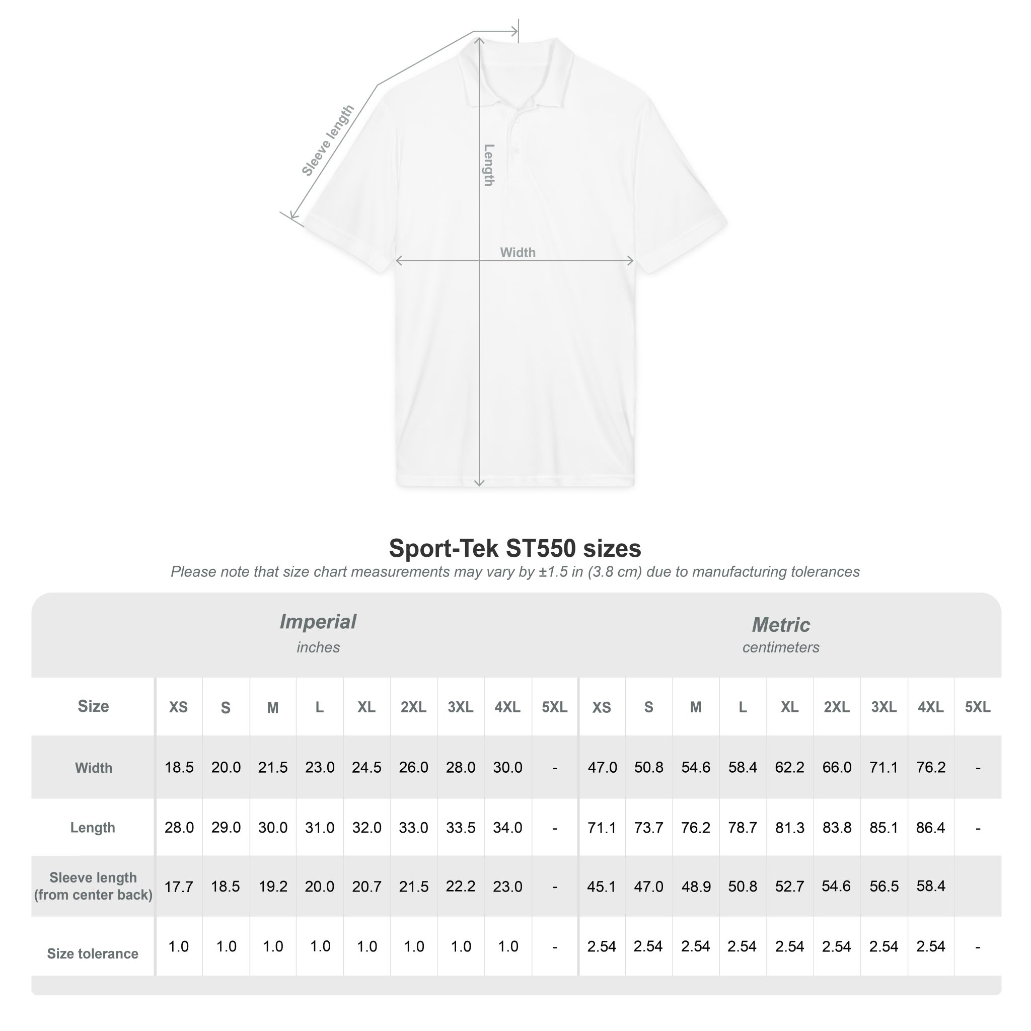 SBF Signature Unisex Performance Polo - Image 4