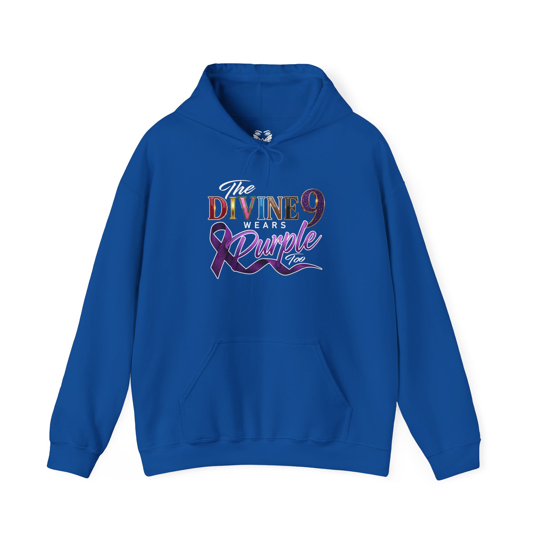 The Divine 9 Wears Purple Too for Lupus Awareness Hoodie - Image 21