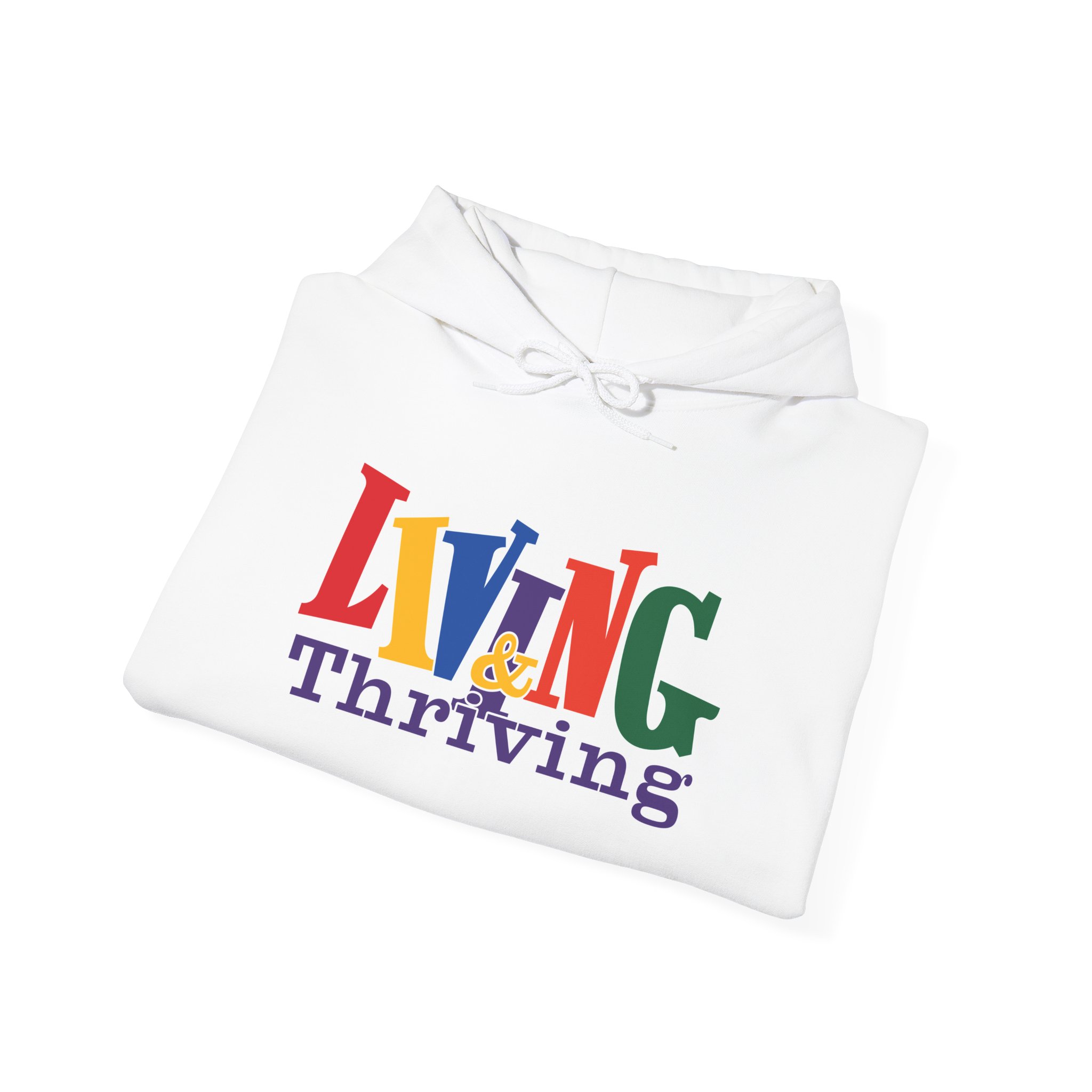 Living & Thriving Hoodie - Image 4