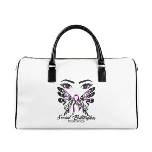SBF Premium Vegan Leather Travel Bag