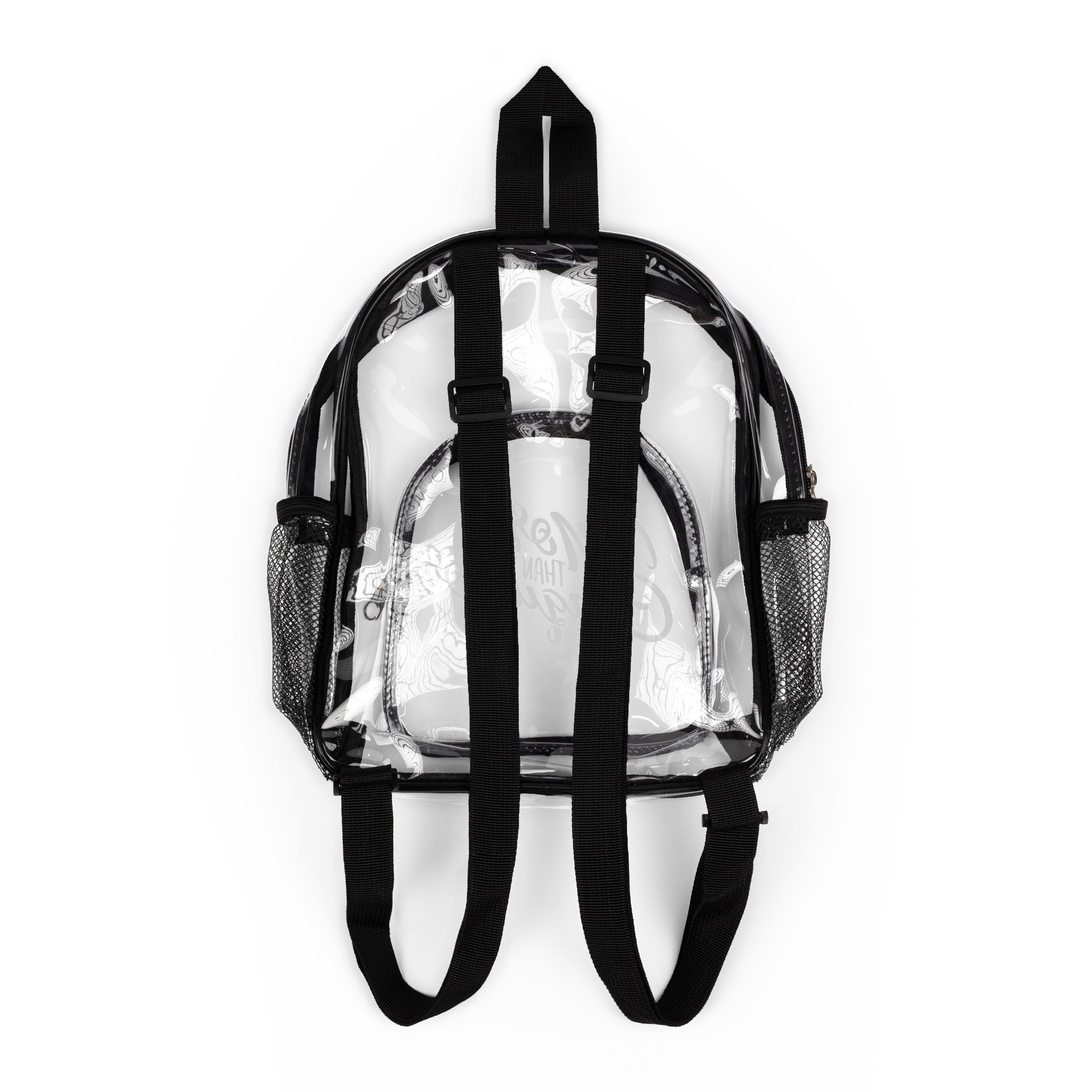 More Than a Conqueror Clear Stadium Backpack - Image 2