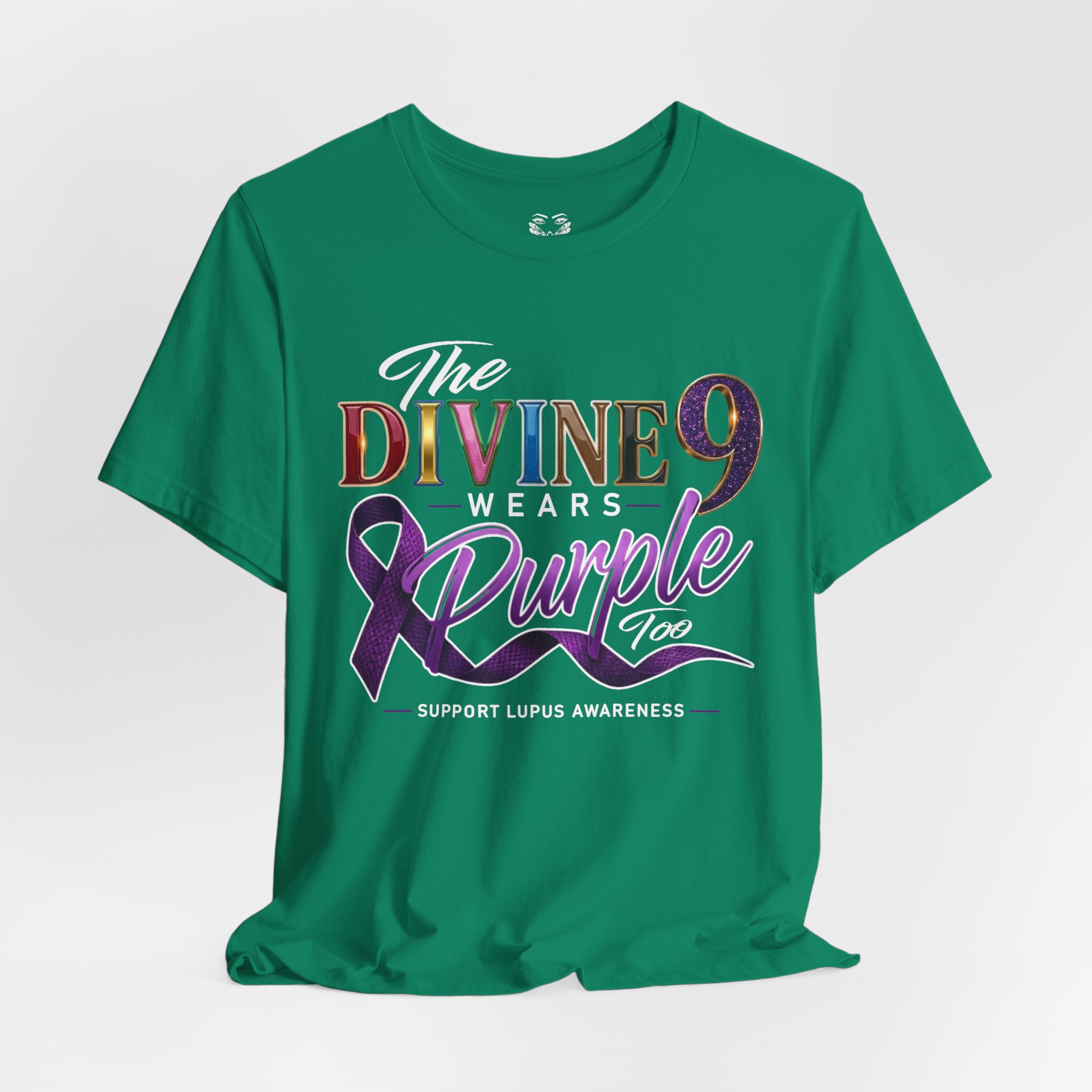 The Divine 9 Wears Purple Too for Lupus Awareness Tee - Image 20