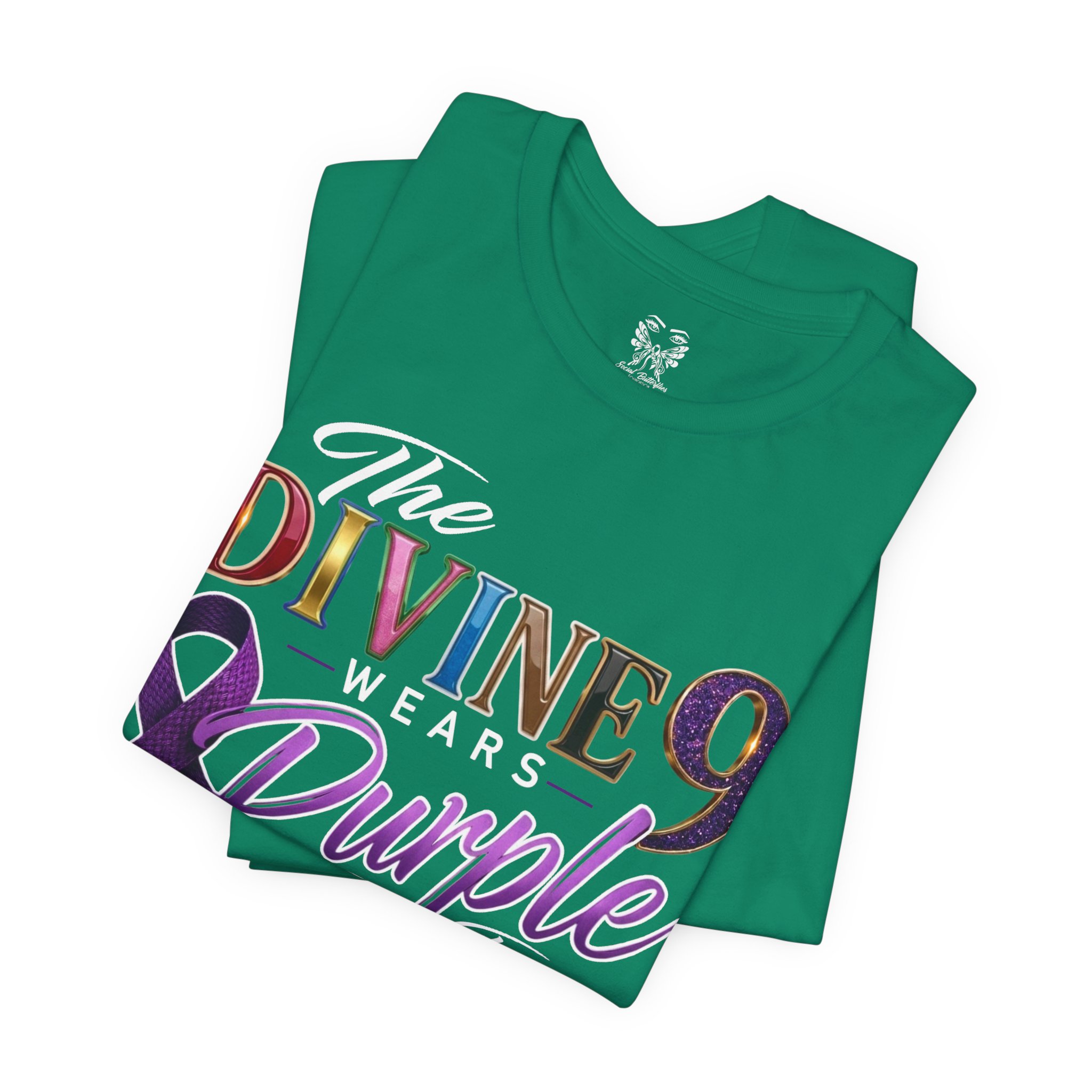 The Divine 9 Wears Purple Too for Lupus Awareness Tee - Image 19