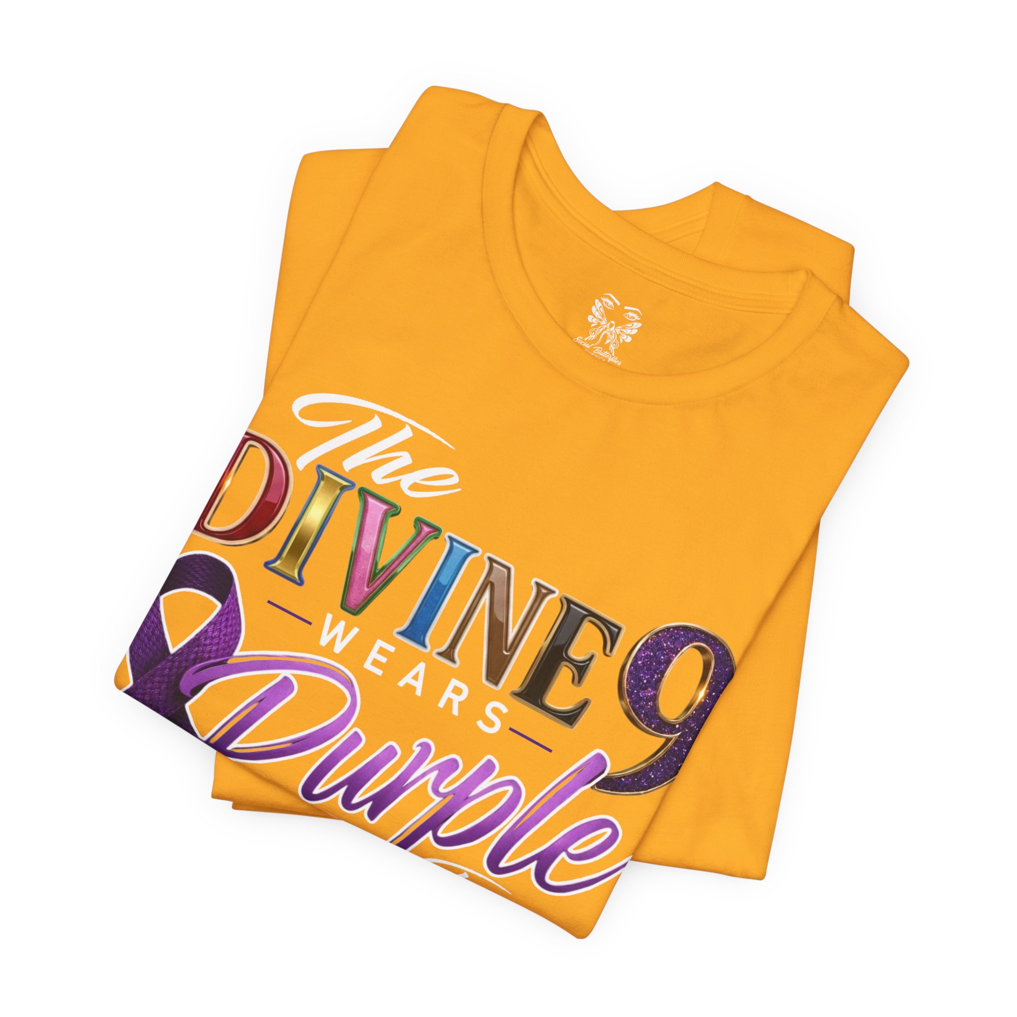 The Divine 9 Wears Purple Too for Lupus Awareness Tee - Image 15
