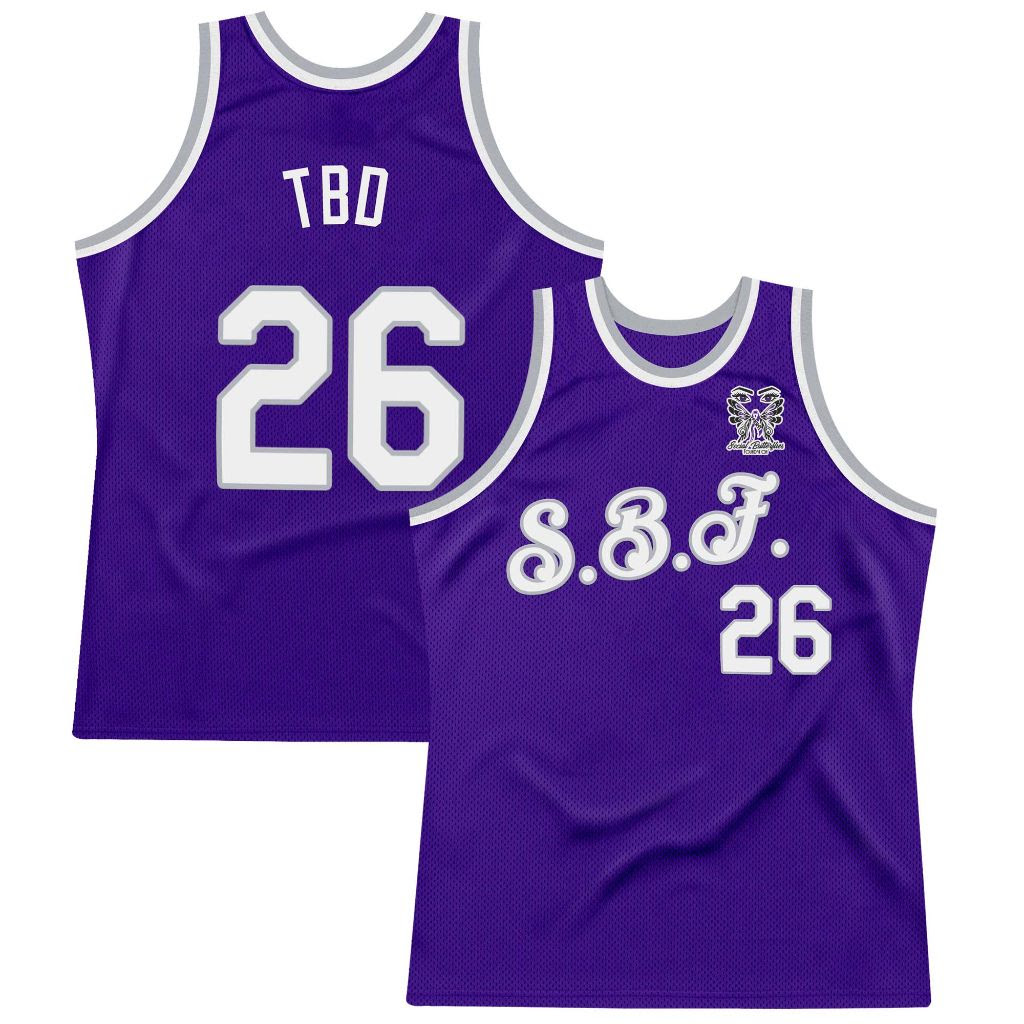 SBF Custom Basketball Jersey with round neck