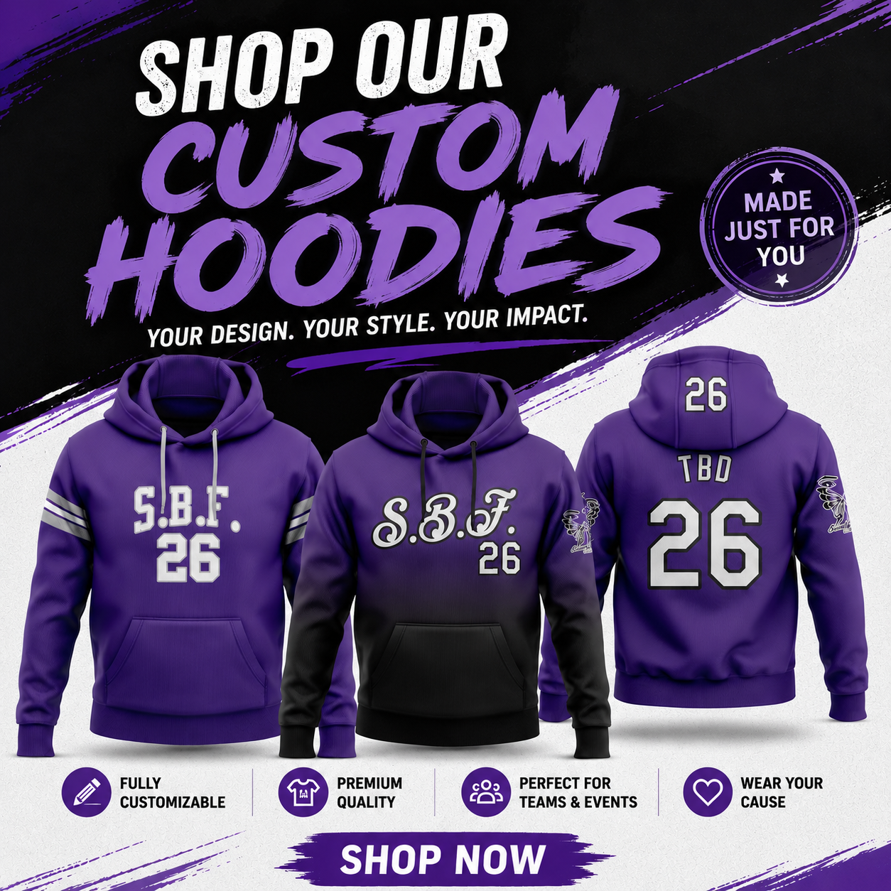 Shop Custom Hoodies