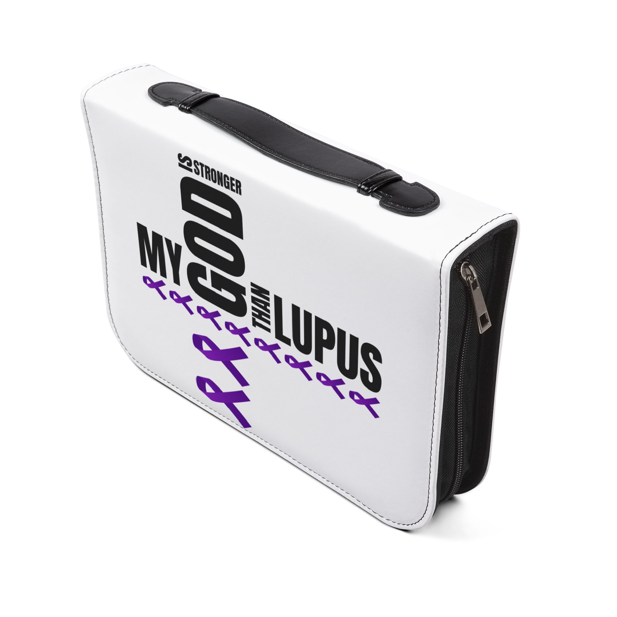 My God Is Stronger Than Lupus Bible Cover - Image 11