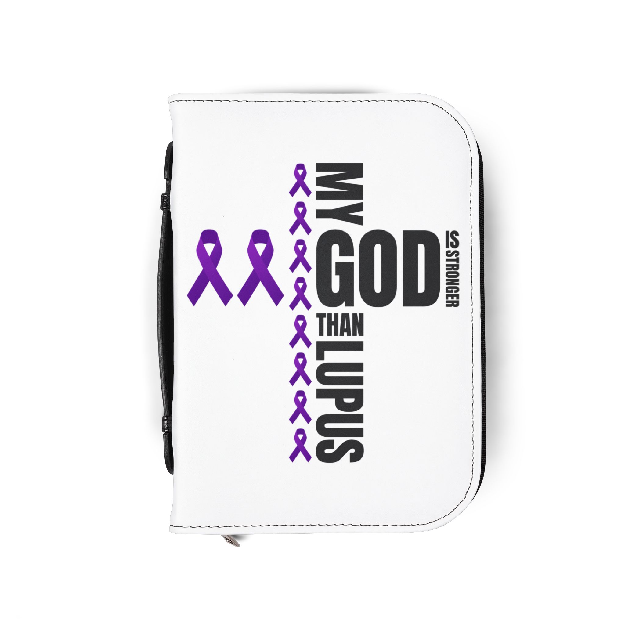 My God Is Stronger Than Lupus Bible Cover - Image 5